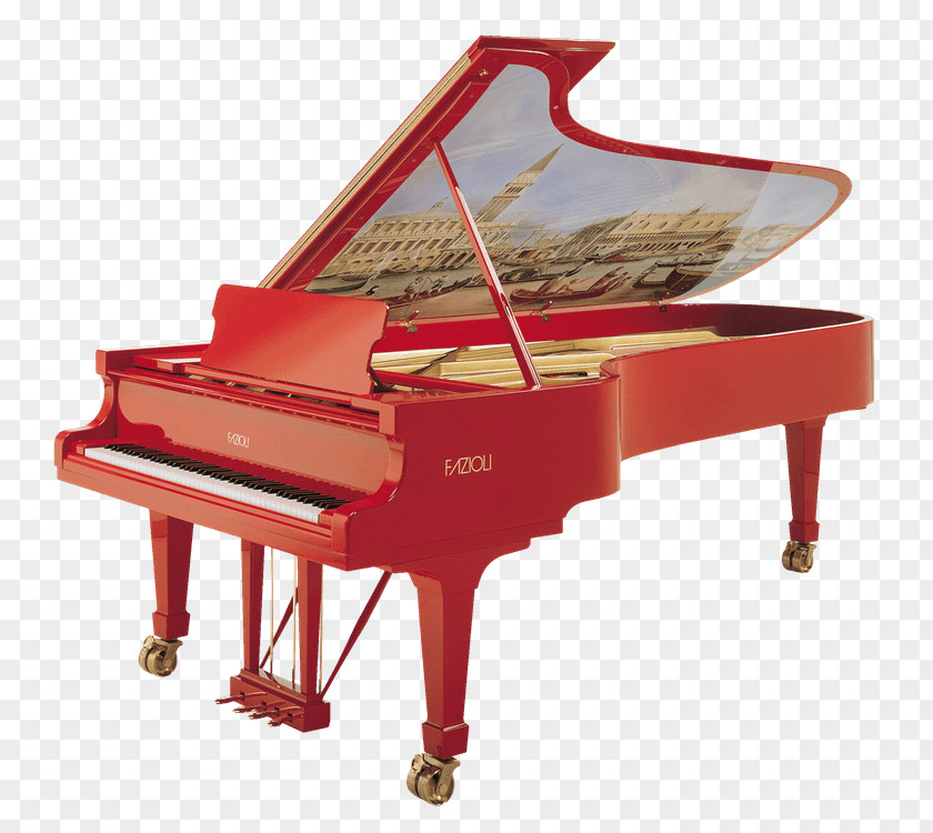 Piano Fazioli Grand Musical Instruments Digital PNG