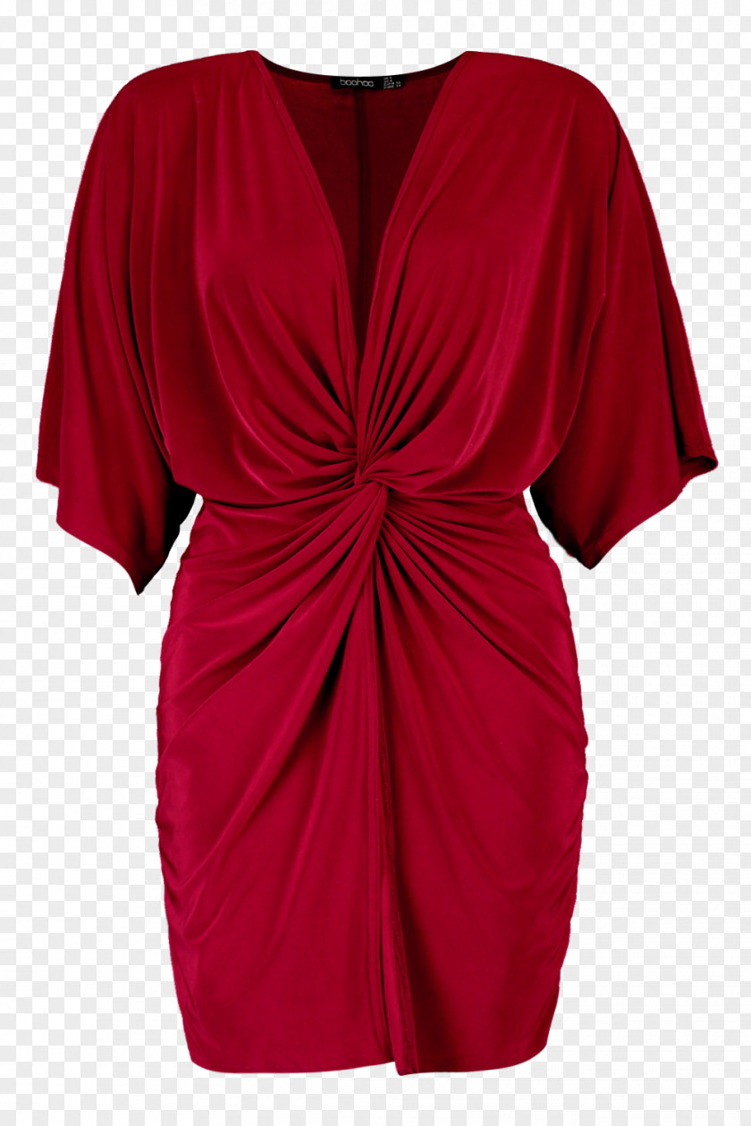 Red Twist Sheath Dress Petite Size Clothing Miniskirt PNG