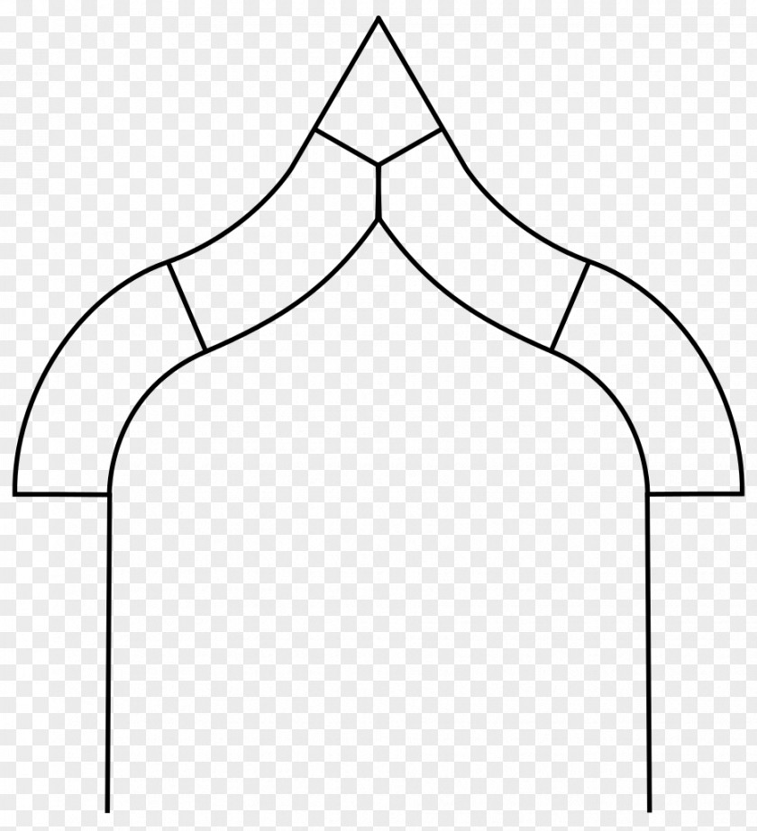 Arches Vector Ogee Gothic Architecture Curve PNG