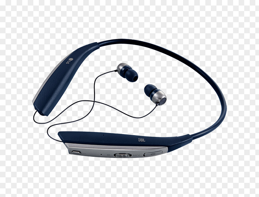 Blue Tone Headphones Mobile Phones Bluetooth Wireless LG Electronics PNG
