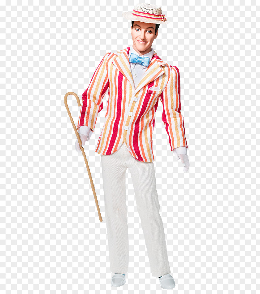 Doll Dick Van Dyke Mary Poppins Bert Jane Banks PNG