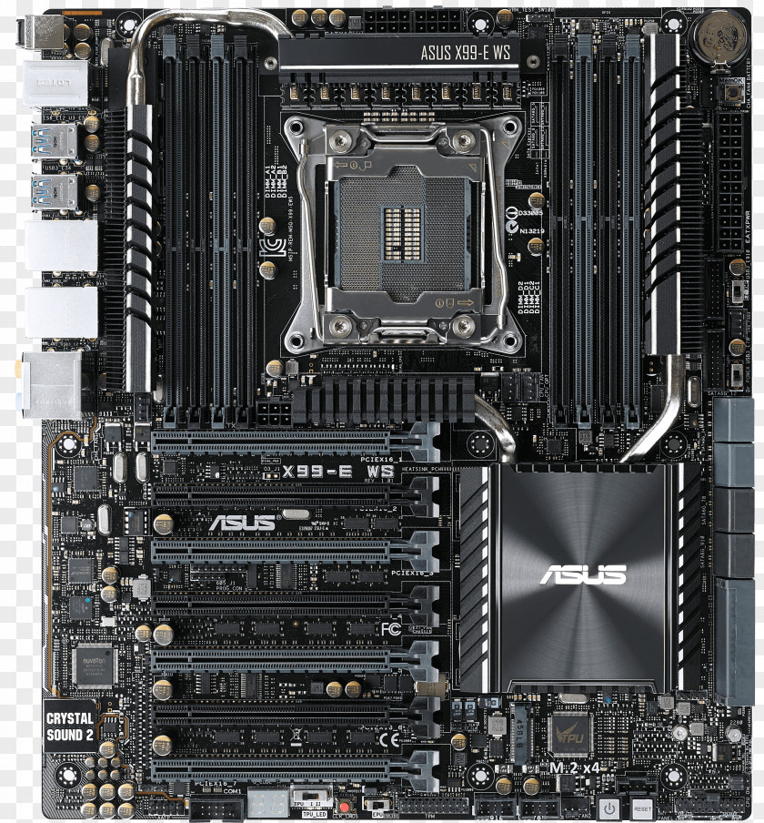 Power Socket Intel X99 LGA 2011 Motherboard PCI Express ASUS PNG