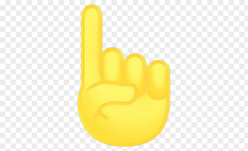 Thumb Gesture Yellow Finger Hand PNG