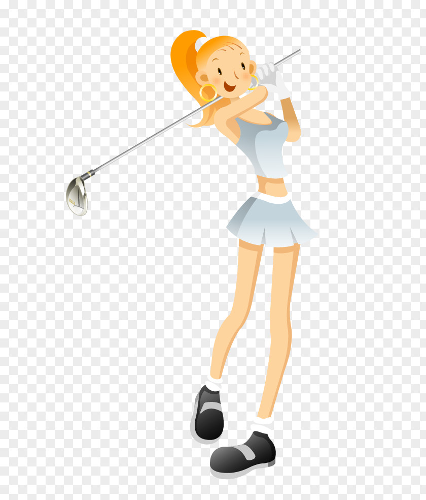 Cartoon Golf Designer PNG