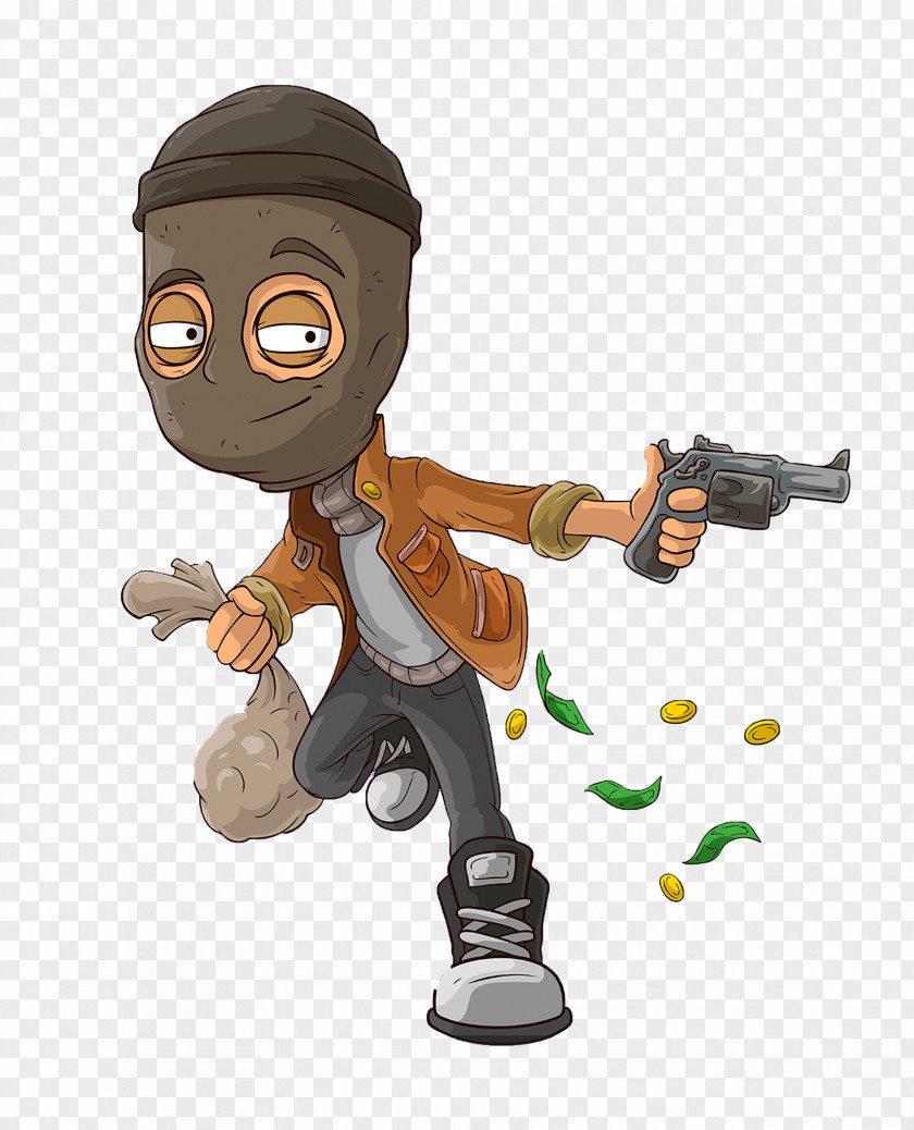 Cartoon Robbers PNG robbers clipart PNG
