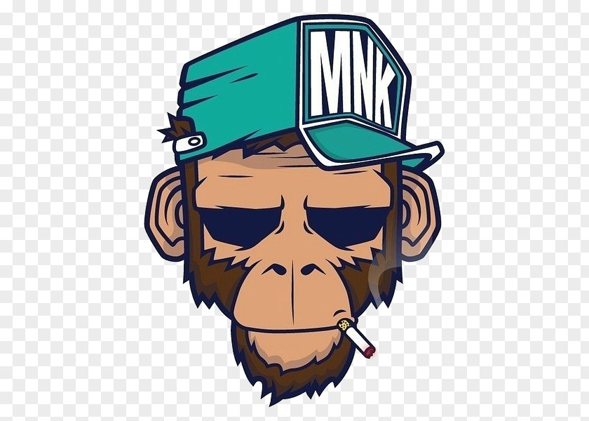 Graffiti T-shirt Drawing Monkey PNG