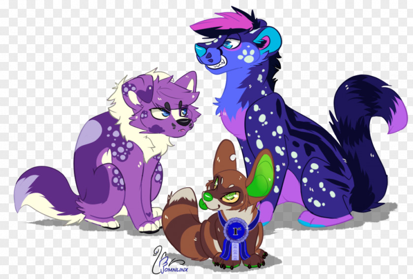 Horse Pony Cat Cartoon PNG