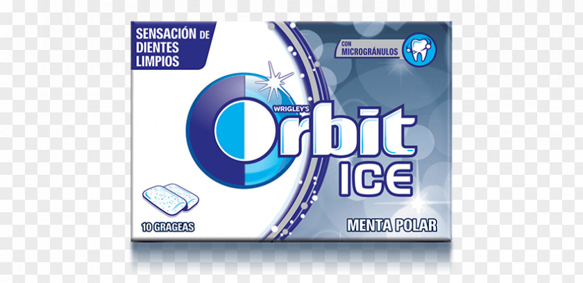 Ice Pack Chewing Gum Mentha Spicata Orbit Candy Brand PNG