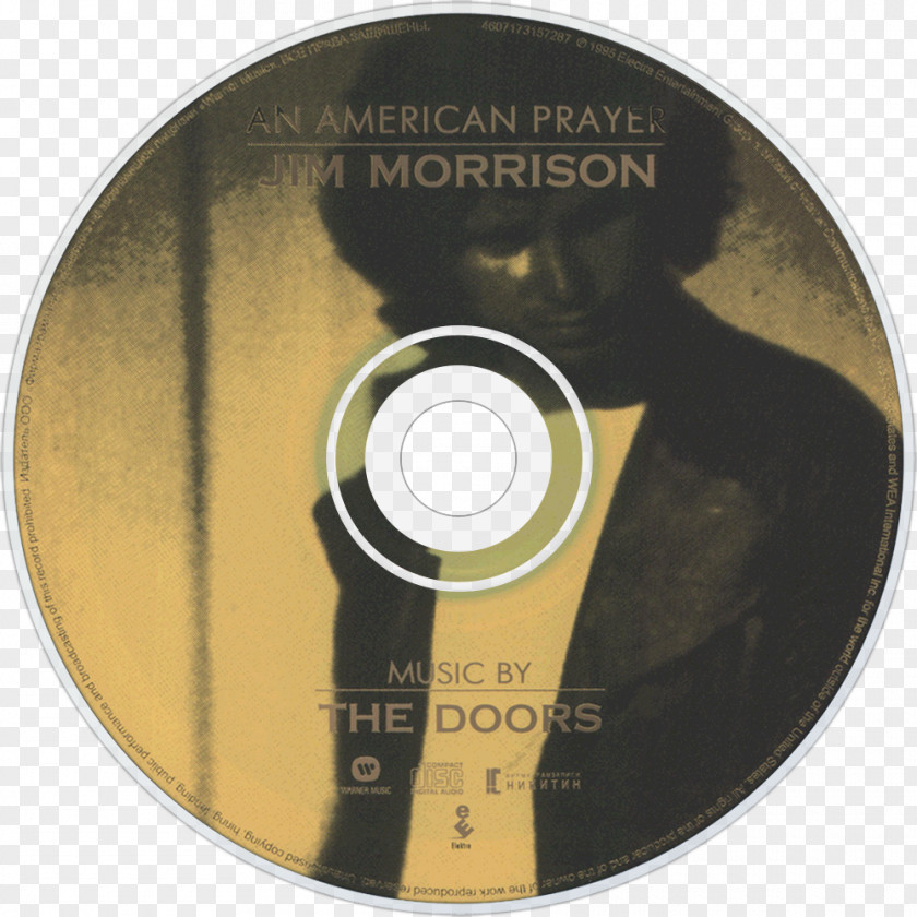 Jim Morrison Compact Disc Phonograph Record PNG