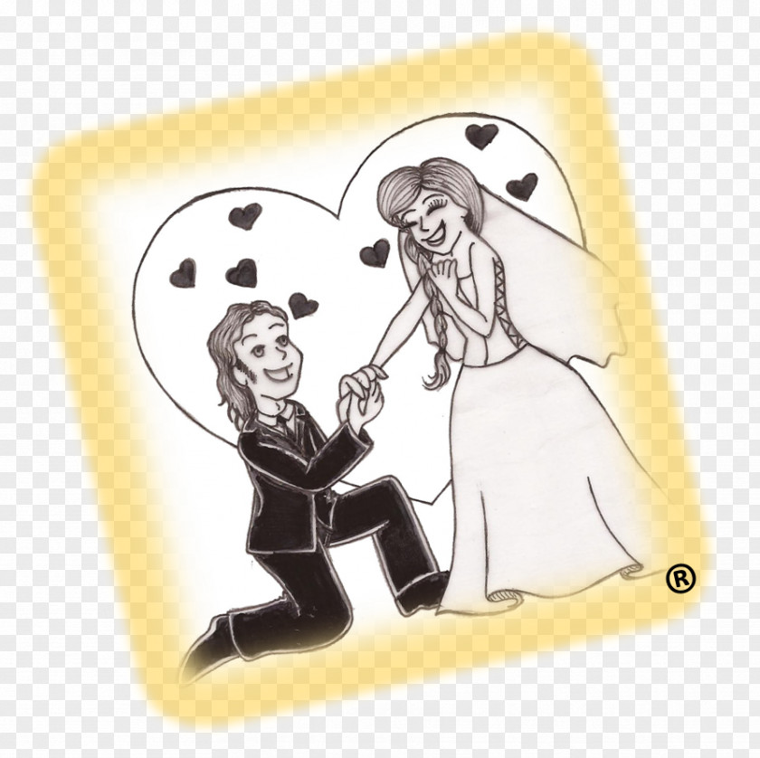 Noivos Marriage Attention Drawing Will PNG