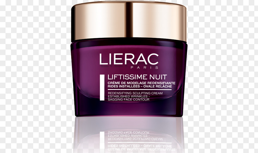 Nuit LIERAC Liftissime Nutri Cream Lotion Skin Silky Reshaping PNG