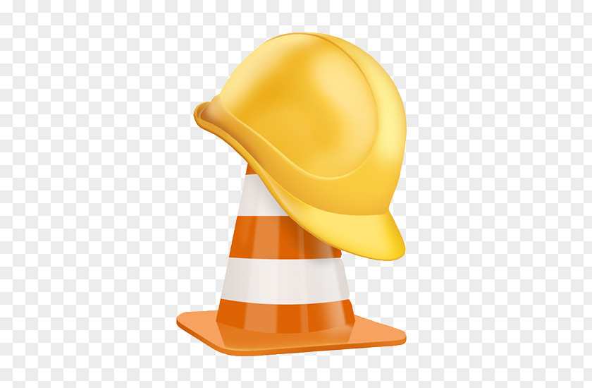 Yellow Helmet Hard Hat Architectural Engineering Icon PNG