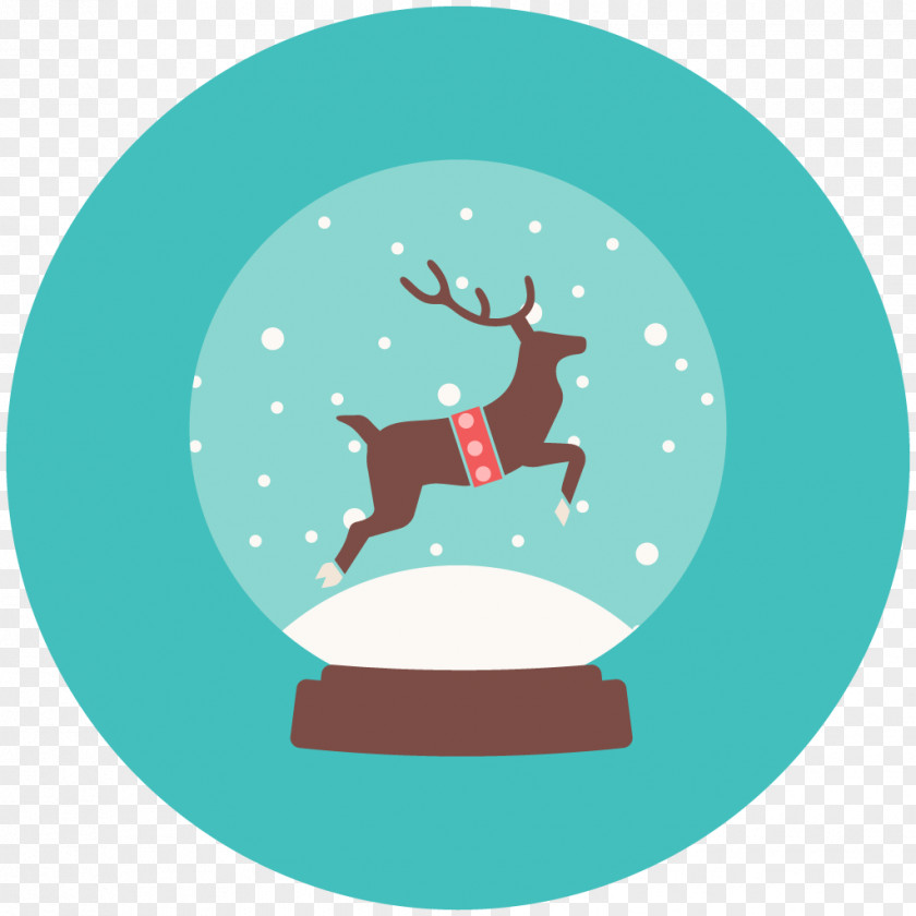 Deer Rosette Christmas Desktop Wallpaper Symbol PNG