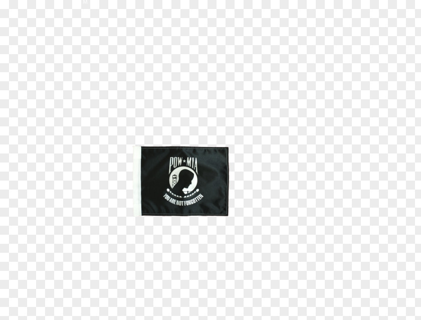 Flag National League Of Families POW/MIA Bandera Miniatura Missing In Action Brand Vietnam War Issue PNG