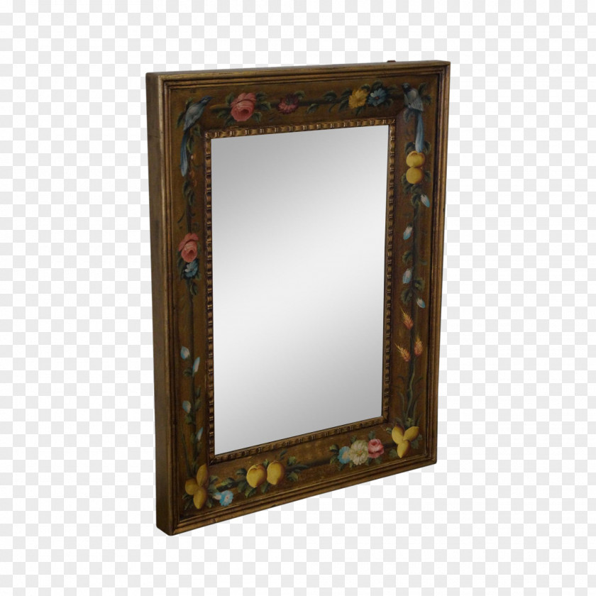 Hand-painted Picture Frames Rectangle Brown PNG