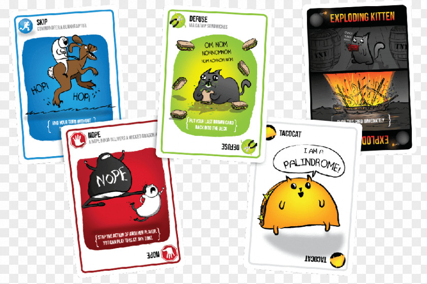 Kitten Exploding Kittens Card Game Brand PNG