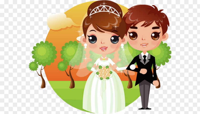 Sharing Animation Wedding Invitation Background PNG
