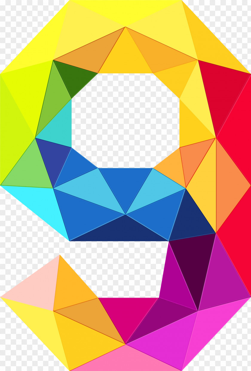 Symmetry Triangle Graphic Background PNG