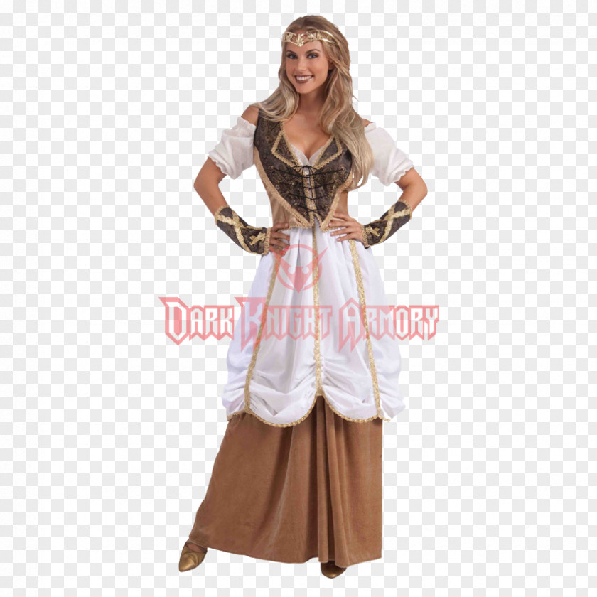 Woman Middle Ages Renaissance Clothing Costume Skirt PNG