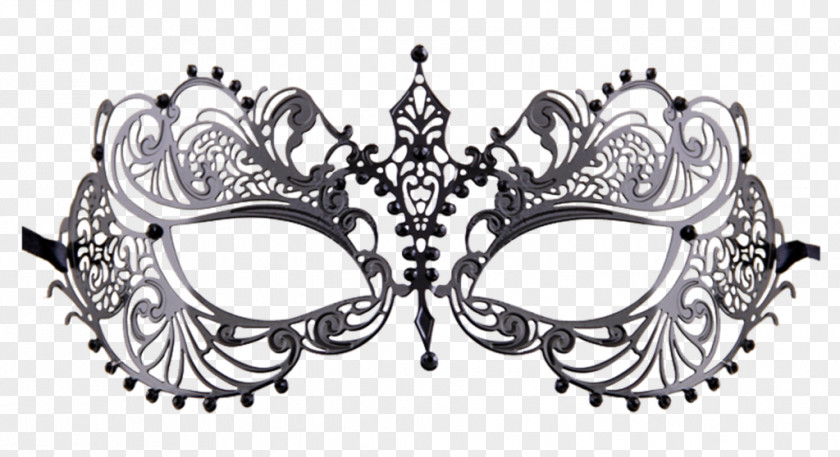 Lace Shading Masquerade Ball Mask Party Metal Filigree PNG