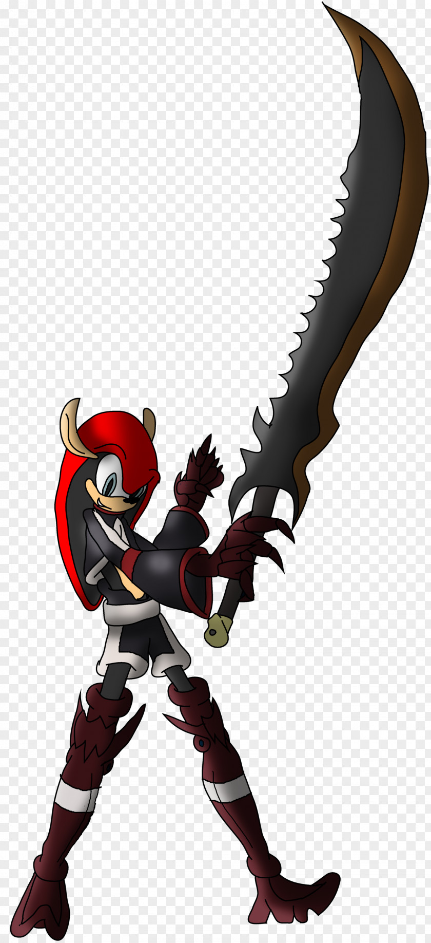Sword Cartoon Demon Legendary Creature PNG