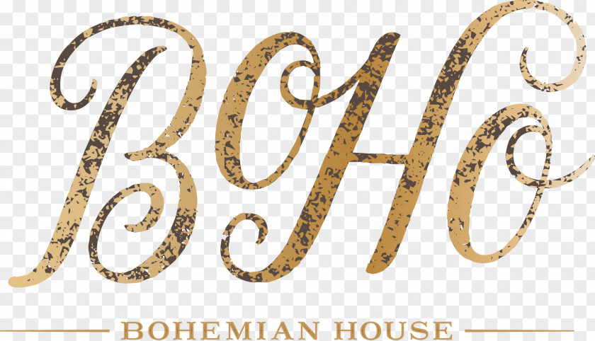 Boho Logo Bohemian House Restaurant Bohemianism Menu Food PNG