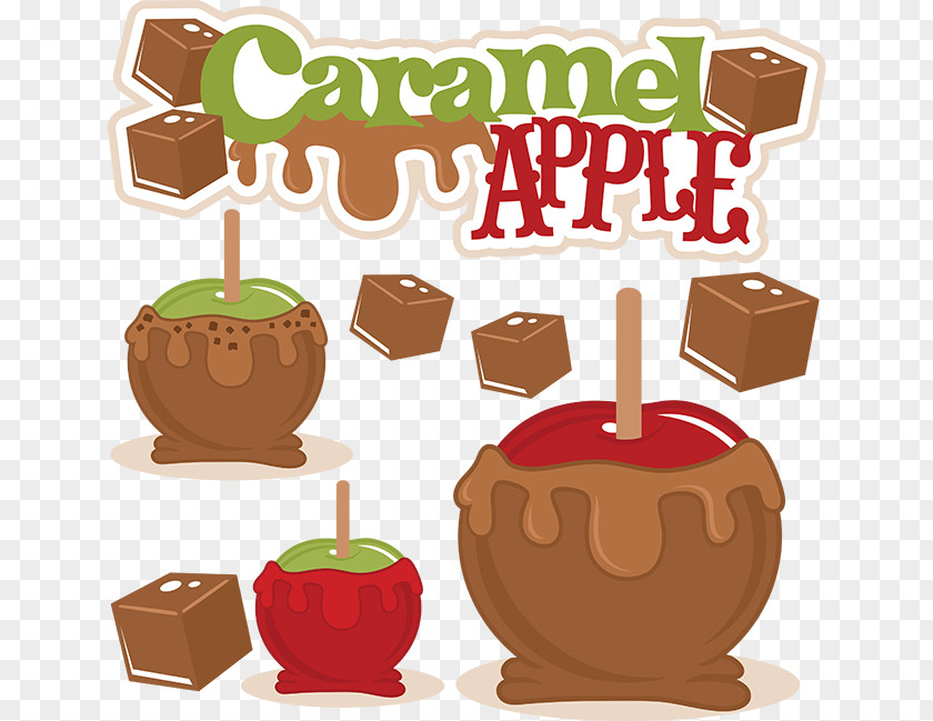 Candy Apple Cliparts Caramel Crxe8me Clip Art PNG