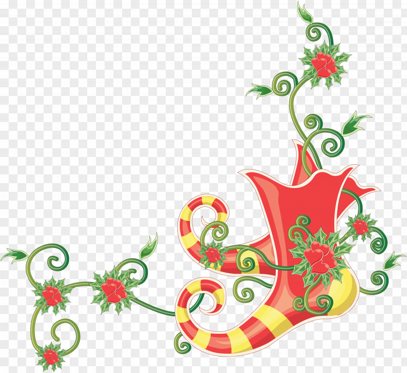 Embroidery Christmas Clip Art PNG