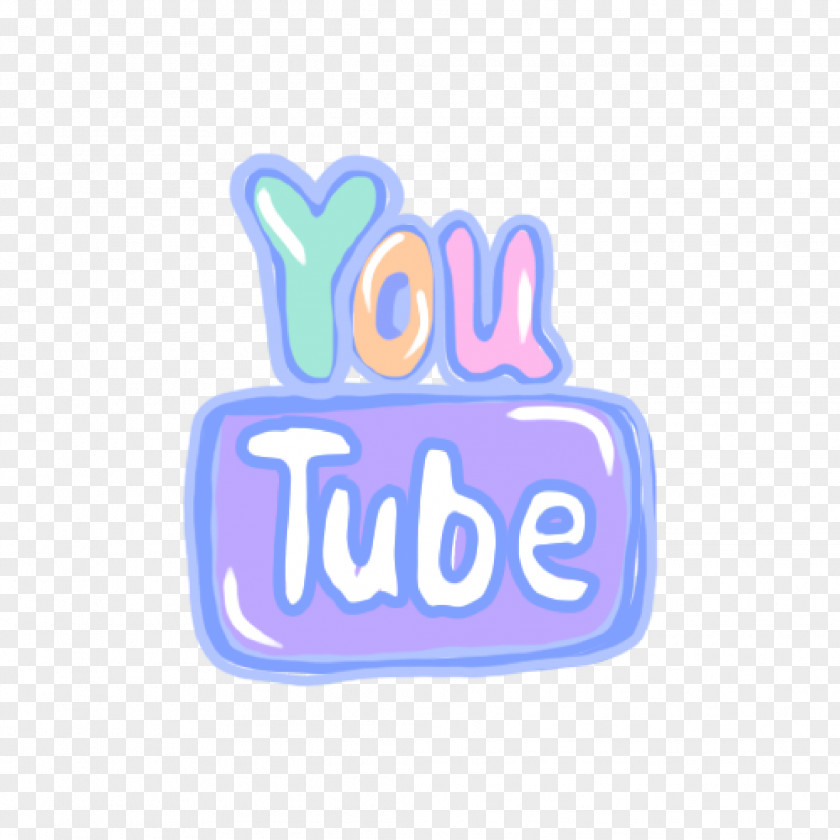 Social Logo Pastel YouTube PNG