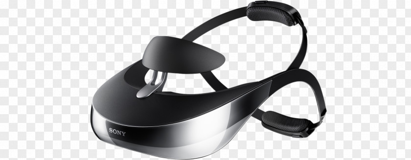 VR Headset Head-mounted Display Virtual Reality HMZ-T1 Sony Computer Monitors PNG