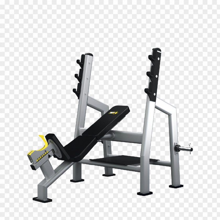 Barbell Bench Press Fitness Centre Exercise Equipment Machine PNG
