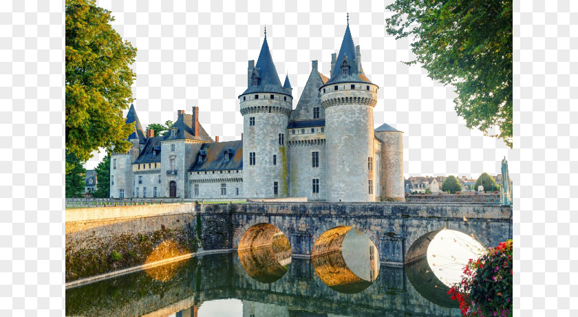 Castle Chxe2teau De Sully-sur-Loire Chambord Loire Valley PNG
