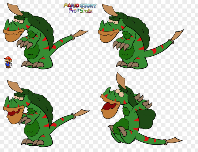 Christmas Reptile Ornament Clip Art PNG