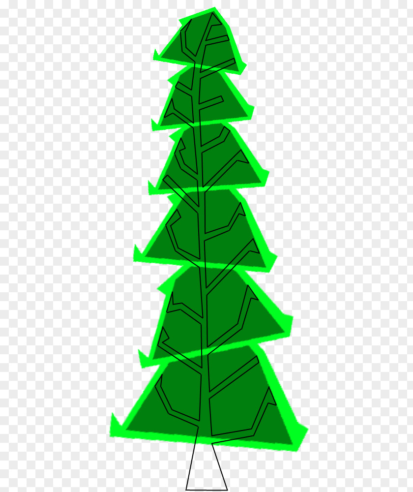 Tree Outlines Fir Evergreen Clip Art PNG