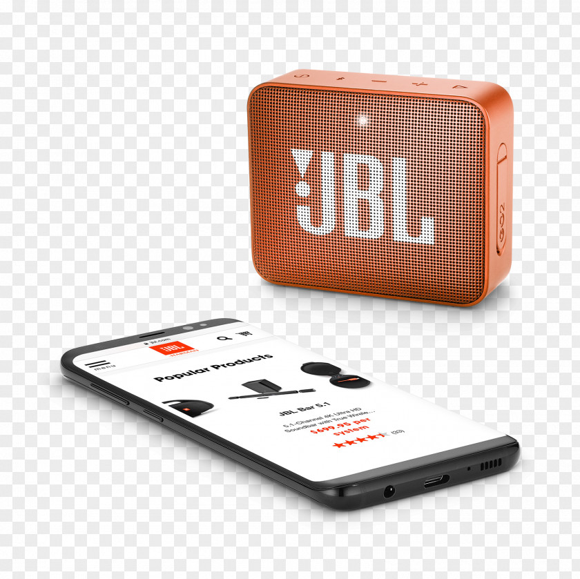 Bluetooth Wireless Speaker Loudspeaker JBL Go2 Aux PNG