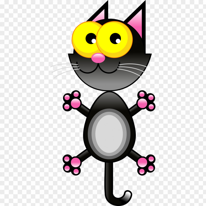 Cartoon Cat Modeling Insect Animal Drawing Clip Art PNG