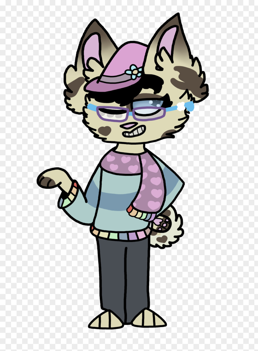 Cat Clothing Accessories Character Cartoon Clip Art PNG