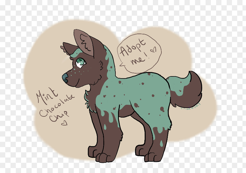 Choco Chips Dog Horse Cat Donkey Character PNG