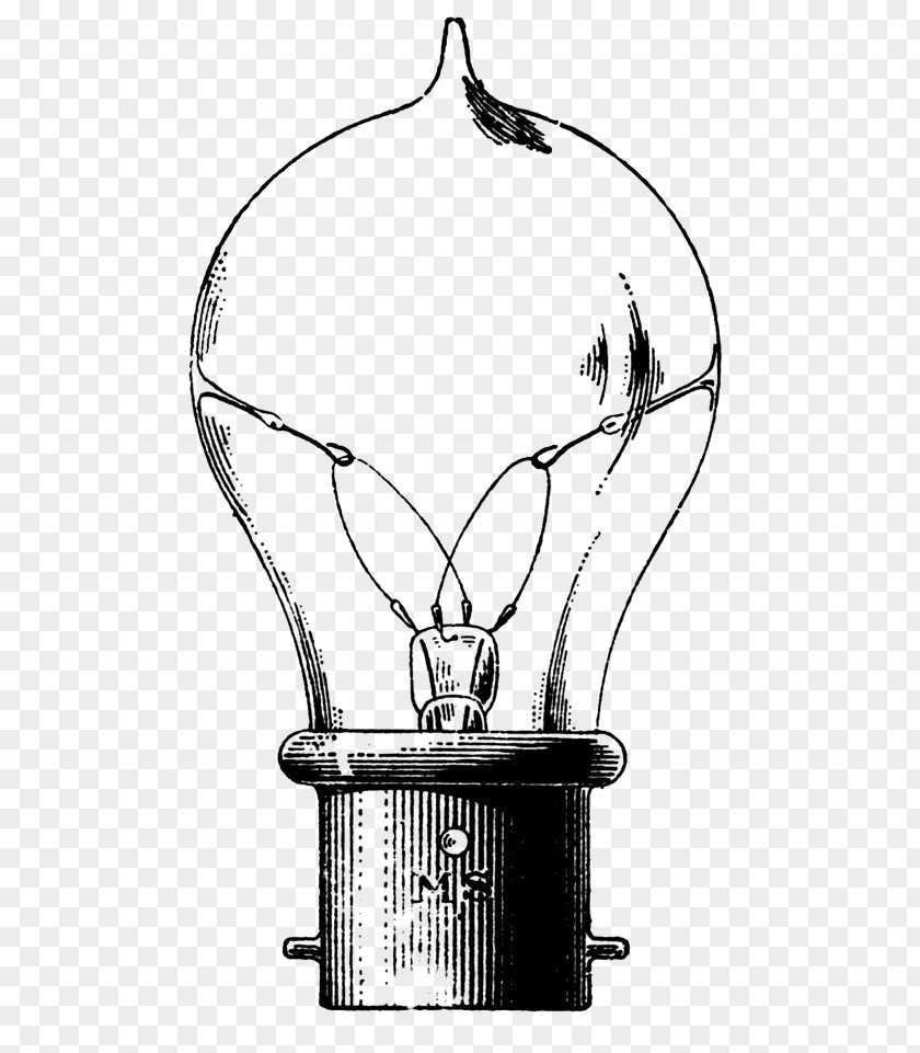 Light Bulb Incandescent Electric Drawing Clip Art PNG