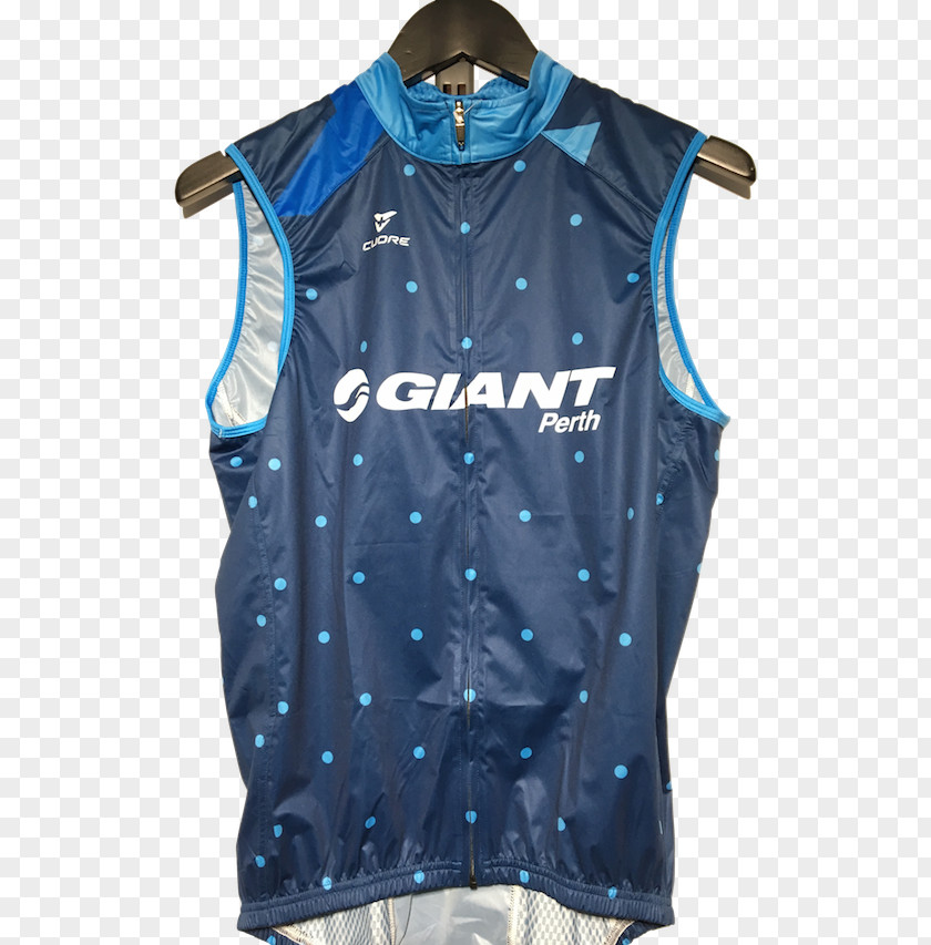 Men Vest Jersey Giant Perth Sleeve Gilets Bicycles PNG