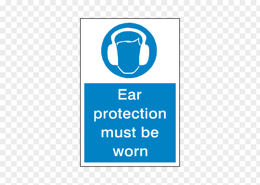 Outdoor Cafe Menu Signs Earmuffs Personal Protective Equipment Sign Hearing Protection Device PNG