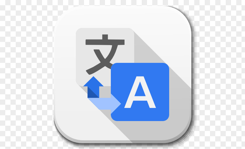 Apps Google Translate Blue Text Brand Sign PNG