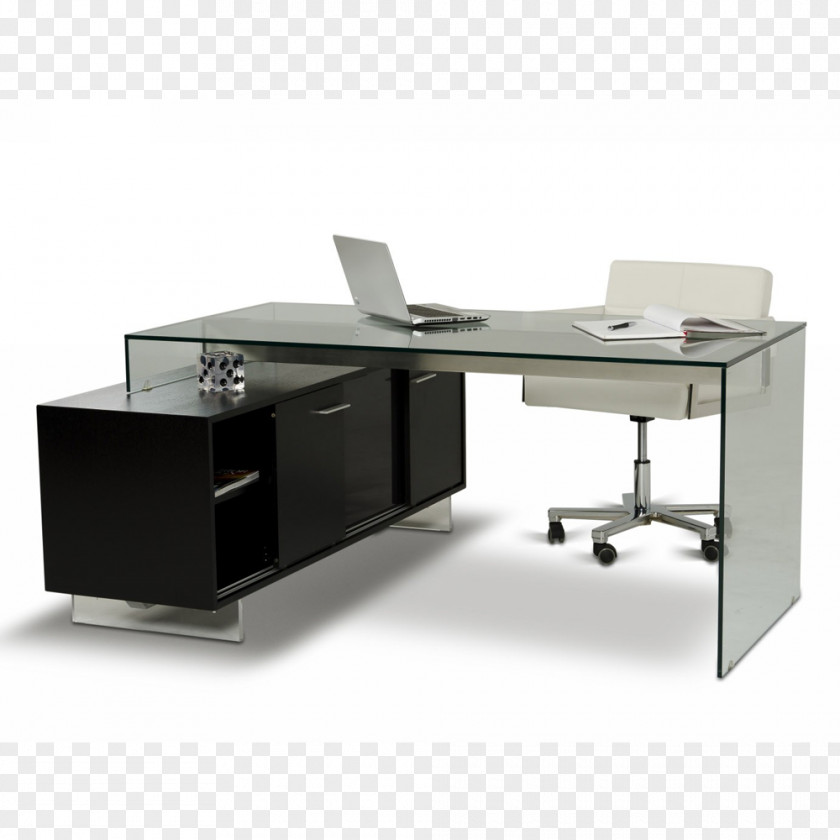 Office Desk Table & Chairs Furniture PNG