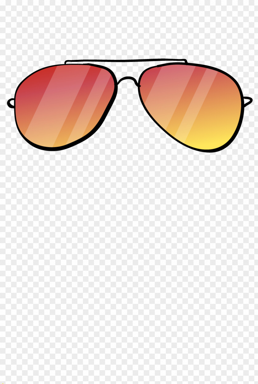 Sunglasses Goggles Yellow PNG