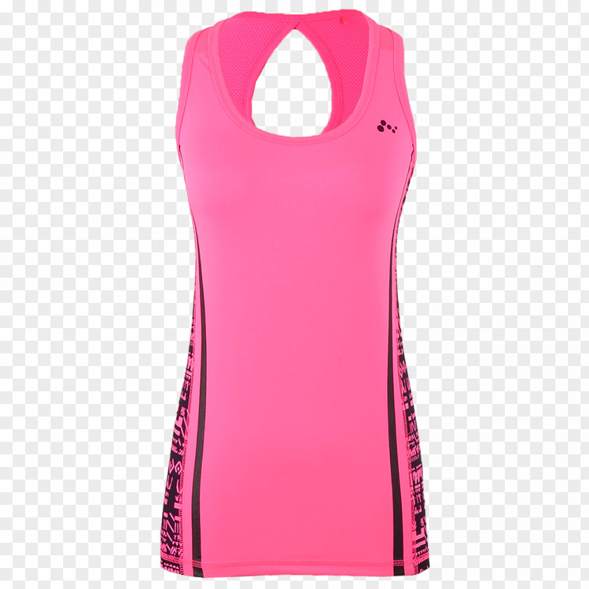 Dress Sleeveless Shirt Gilets Pink M PNG
