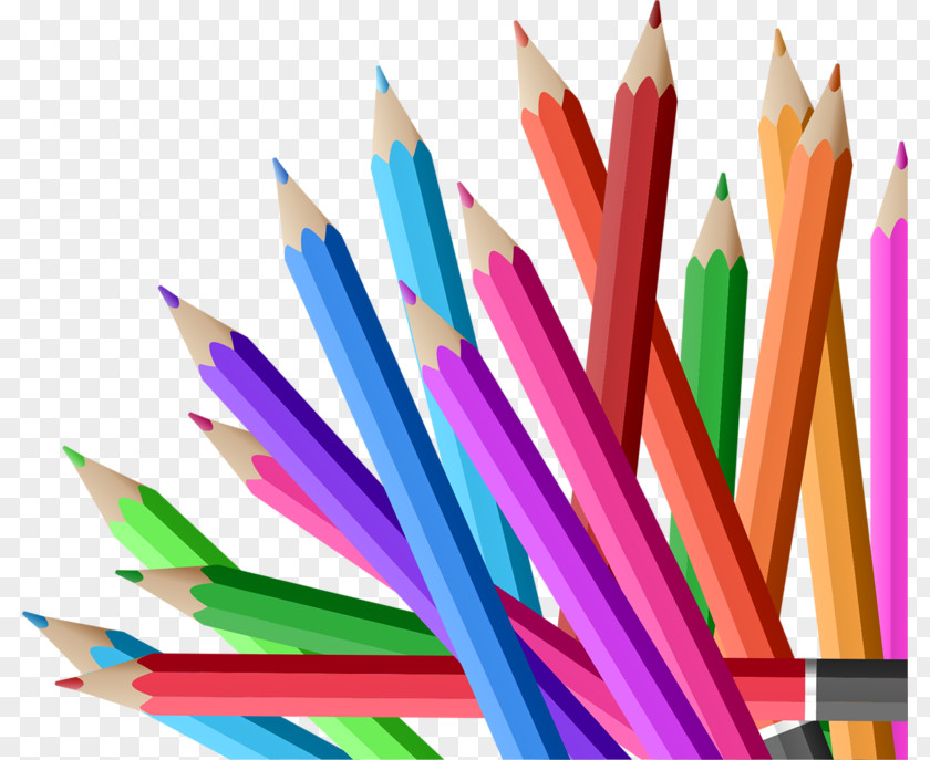 Pencil Colored Drawing Clip Art PNG