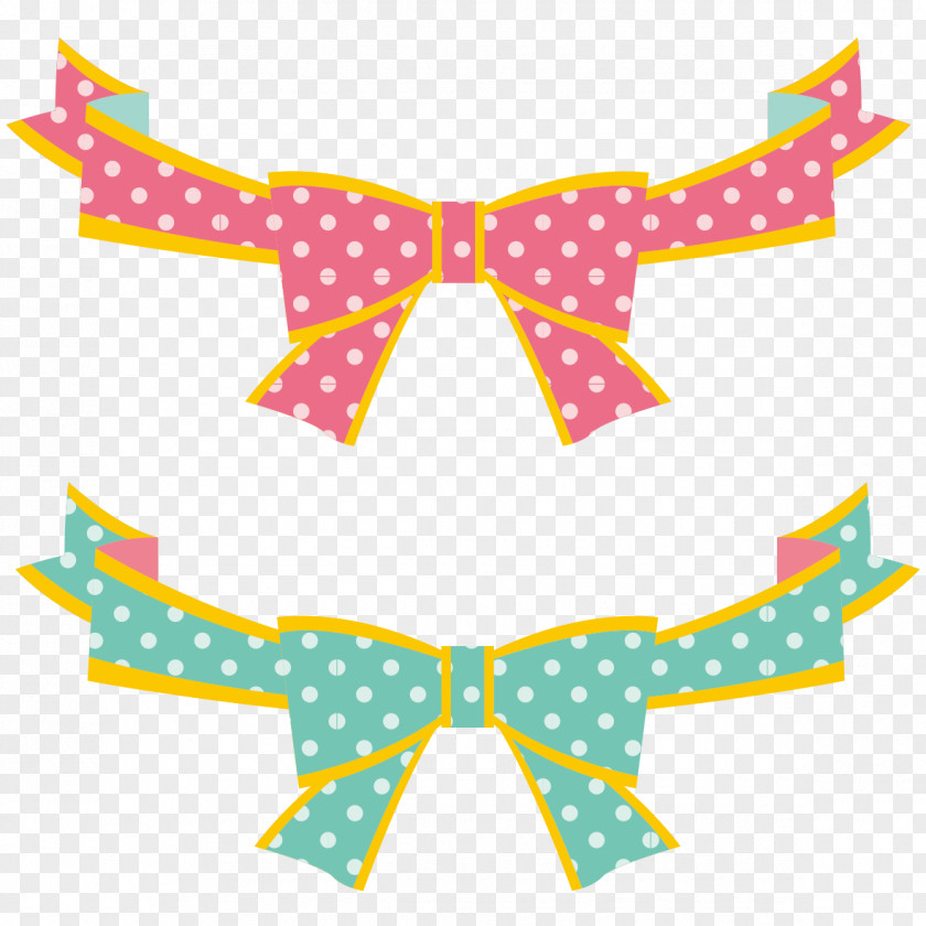 Ribbon Bow Tie Shoelace Knot Design Greeting & Note Cards PNG