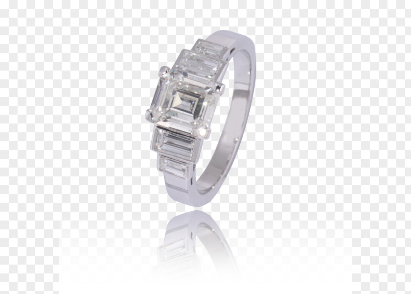 Wedding Ring Watch Strap Silver Crystal PNG