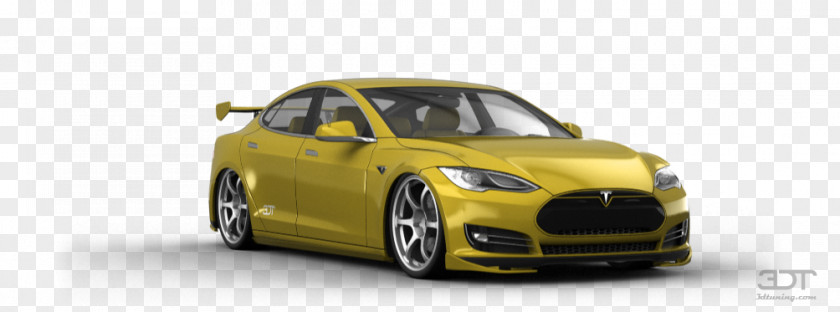 2016 Tesla Model S Bumper Mid-size Car Compact Sports PNG