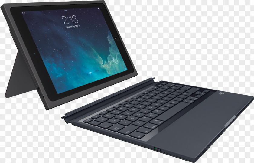 Azerty Computer Keyboard Logitech Type+ For IPad Air 2 PNG